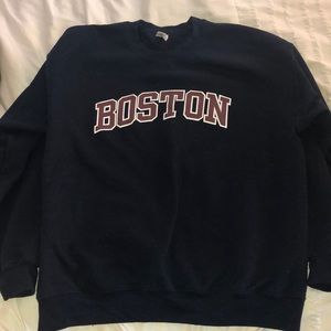 Boston crewneck sweatshirt